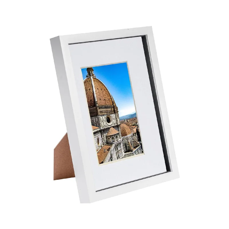 - Pet smart GPS locatorWhite A4 (8" x 12") 3D Shadow Box Frame with A5 Mount - By Nicola Spring