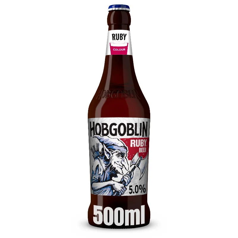 - Organic cotton dog bibsHobgoblin Ruby Ale Beer Bottle 500ml