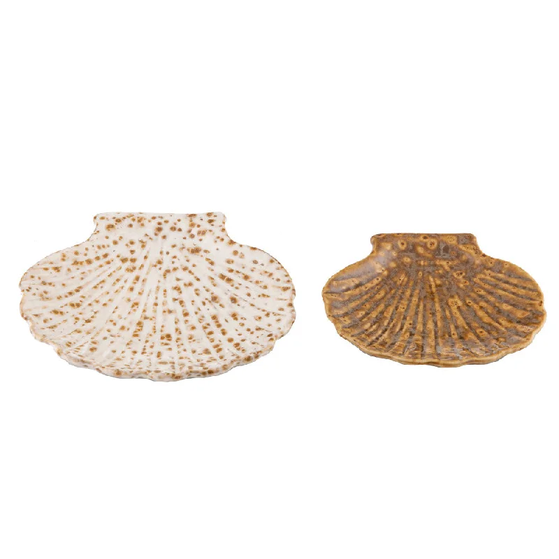 - Pet monitor with cameraAmalfi Set of 2 Seashell Trinket Plate