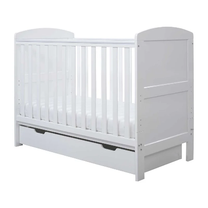  -Non-contact cat thermometerIckle Bubba Coleby Mini Cot Bed, Under Drawer with Sprung Mattress - White