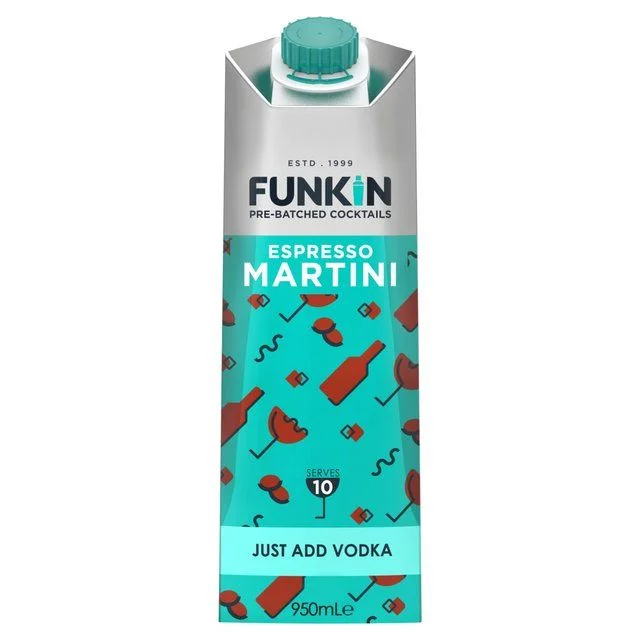 - Pet stroller can be taken on the planeFunkin Espresso Martini Cocktail Mixer   950ml