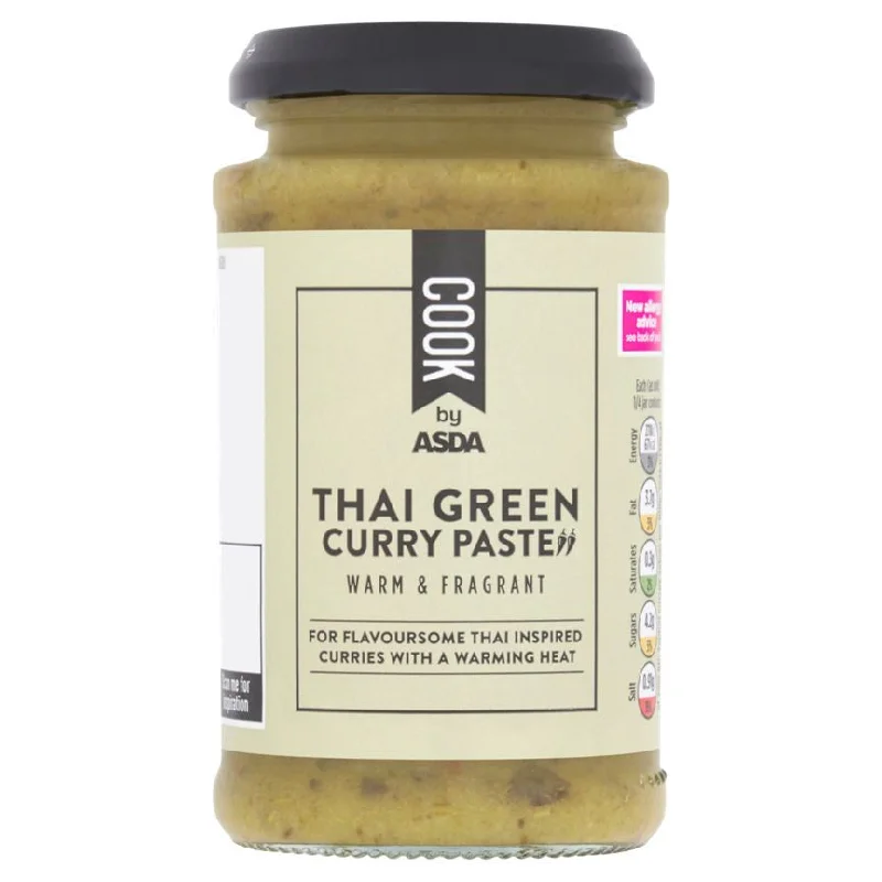 - Foldable and portable cat bagASDA Thai Green Curry Paste 200g