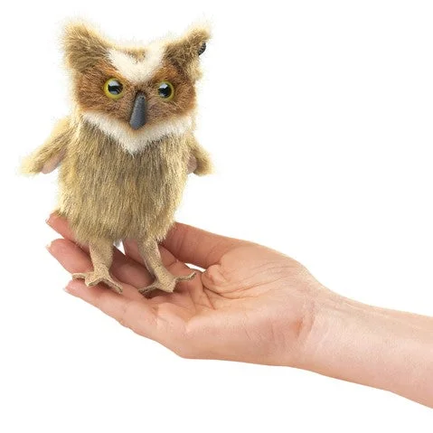 - Degradable pet feces bagFolkmanis mini great horned owl finger puppet