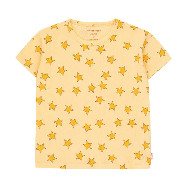  -Anti-scratch sofa protective coverTiny Cottons Mellow Yellow Stars Tee