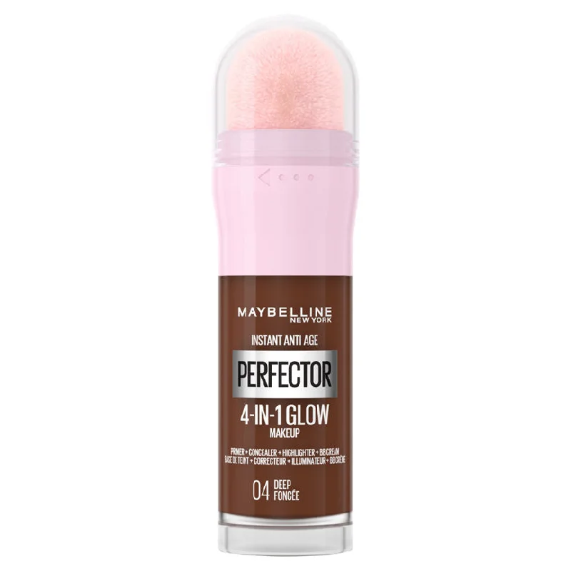 ---Maybelline Instant Anti Age Perfector 4-in-1 Glow Primer, Glow Finish, 04 Deep