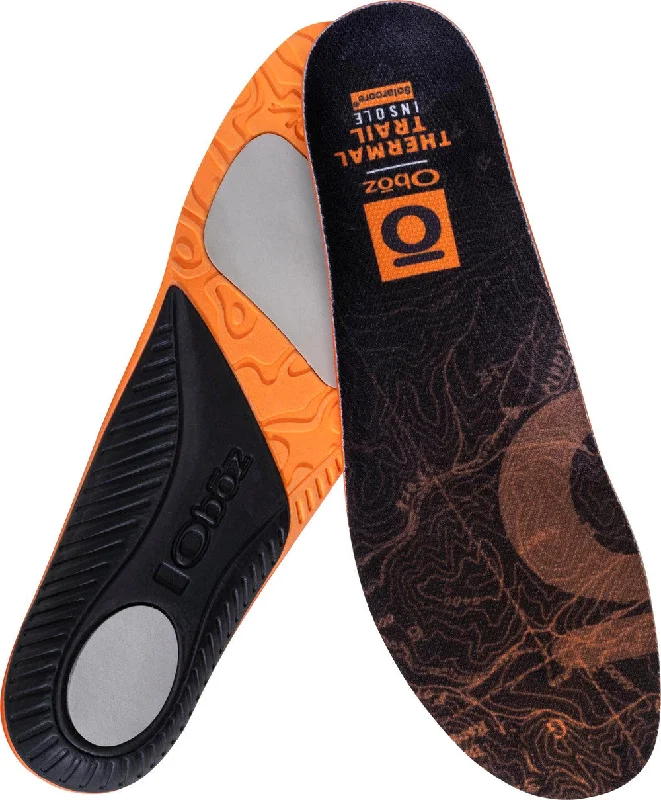 - Parrot climbing and standing wooden frameUnisex Thermal Trail Insole - Orange