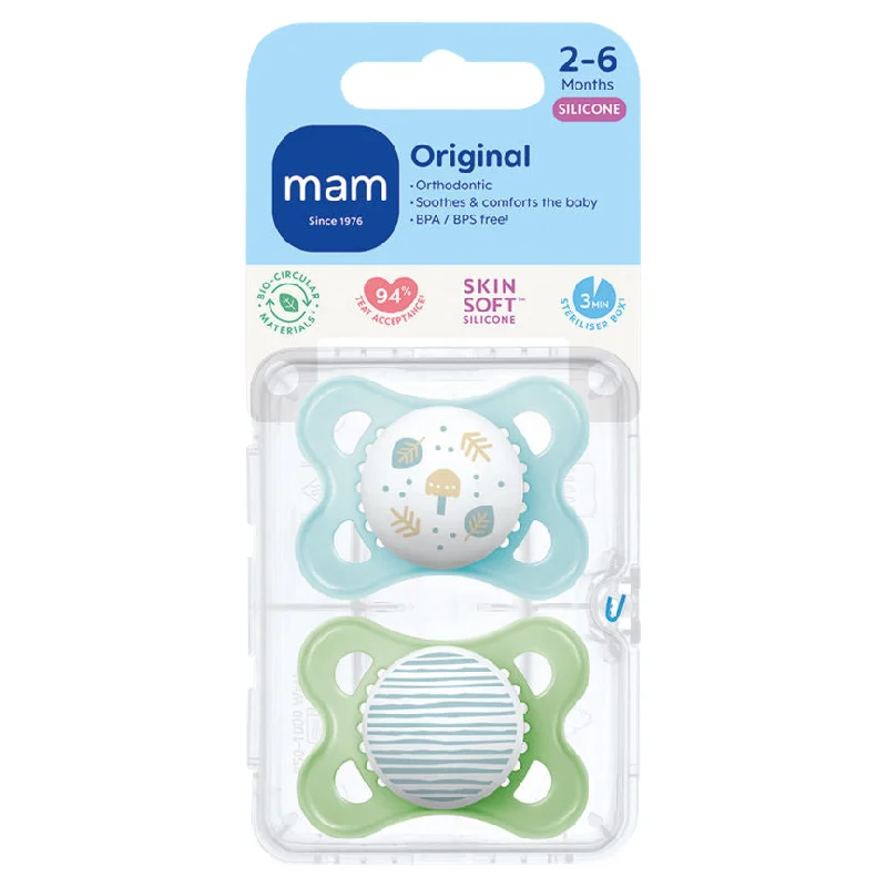 ---MAM Original Silicone 2-6 Months