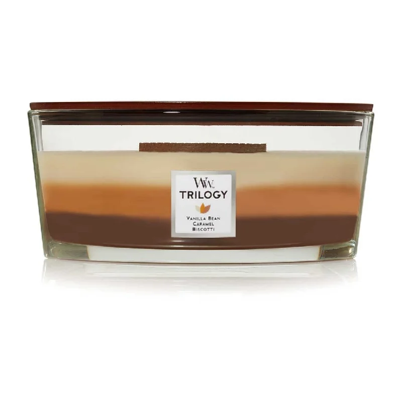 Pet ProductsWoodwick Ellipse Candle Trilogy Café Sweets 453g