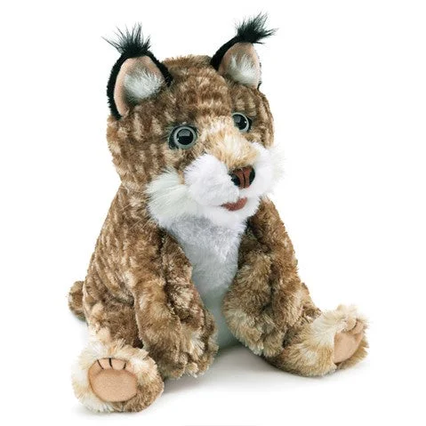 - Remote interactive pet feederFolkmanis bobcat hand puppet