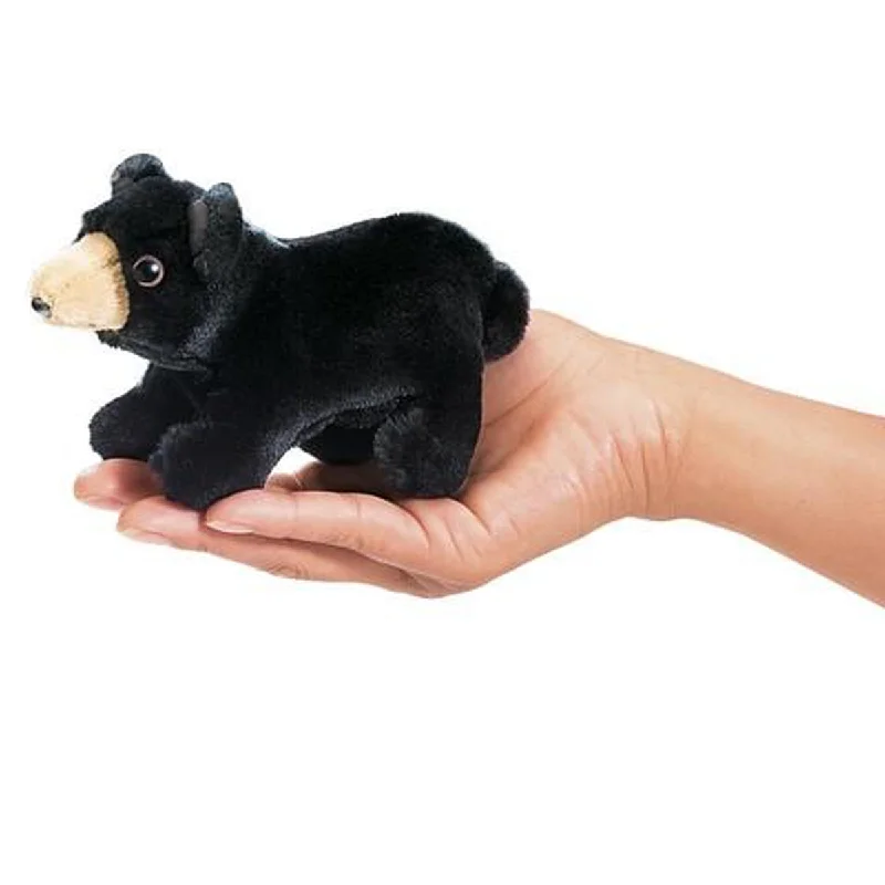 - Custom pet birthday cakeFolkmanis black bear mini finger puppet