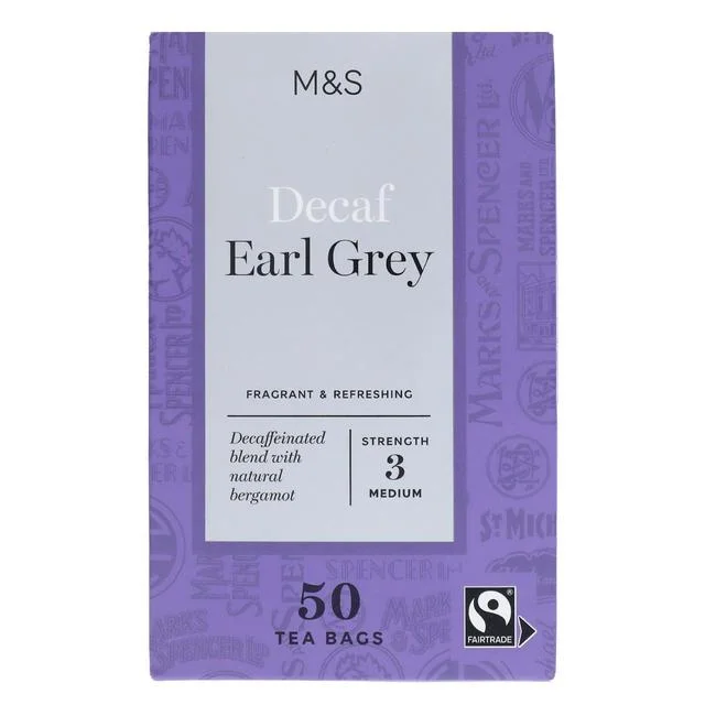 - Teething and chewing toys for puppiesM&S Fairtrade Decaffeinated Earl Grey Tea Bags   50 per pack