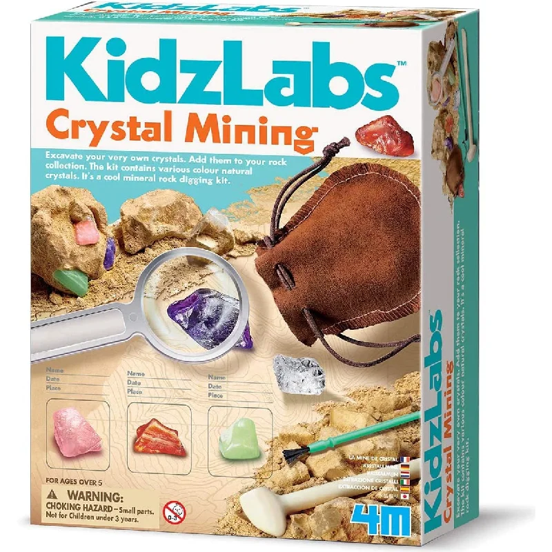 ---4M kidzlabs crystal mining