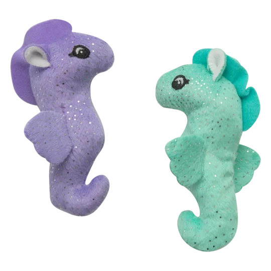 - Remote interactive pet feederSnugarooz Kitty Catnip Seahorse 2pk*