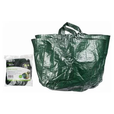 - ​​Christmas pet Christmas clothing2pc Green 74L Garden Waste Bag Set - By Green Blade