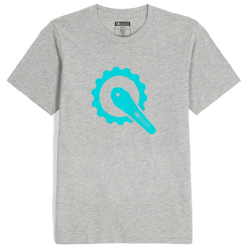 ---Unisex OR Cranky Logo T-Shirt - Grey Heather