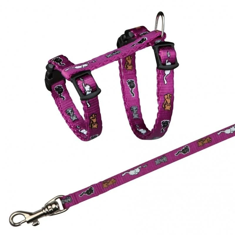 6. **Cat nest winter warmth**Harness and Lead Set For Kittens Sm Cats Collar 21-34cm/1,2m