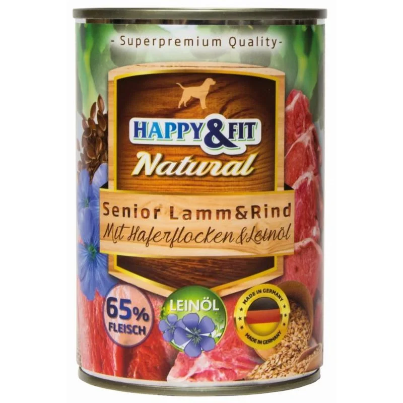 8. **Cat food bowl anti-overturning**Happy&Fit Natural Senior Lamm & Rind Mit Haferflocken & Leinöl - 400g